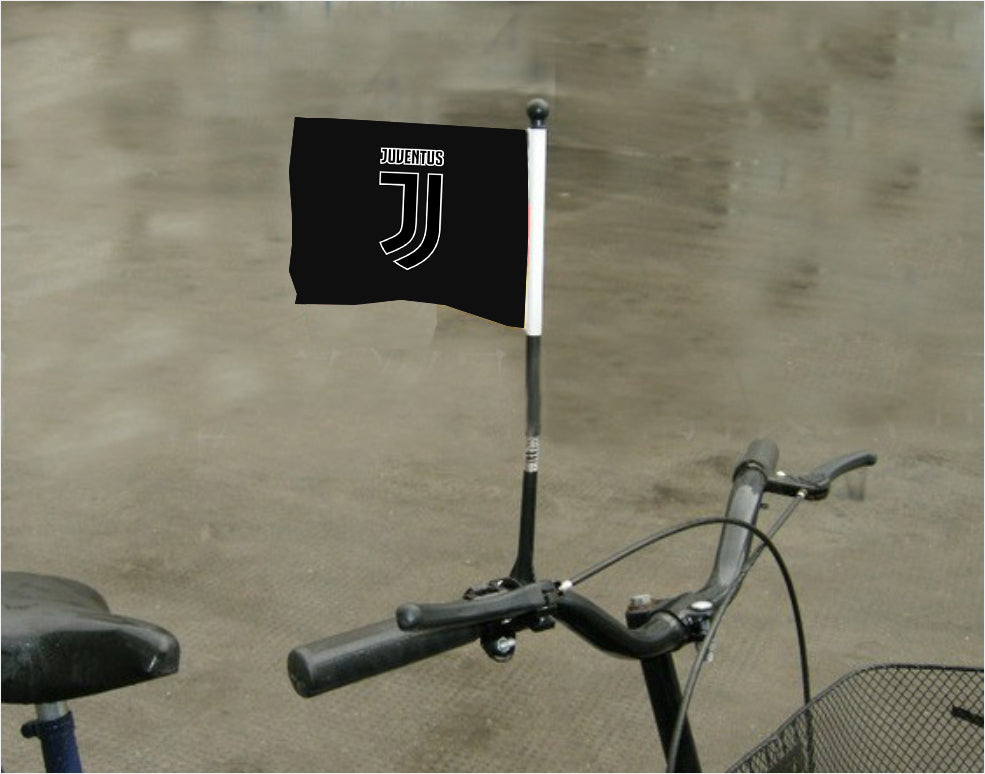 Juventus Serie A Bandiera della maniglia della bici della bicicletta –  Censha
